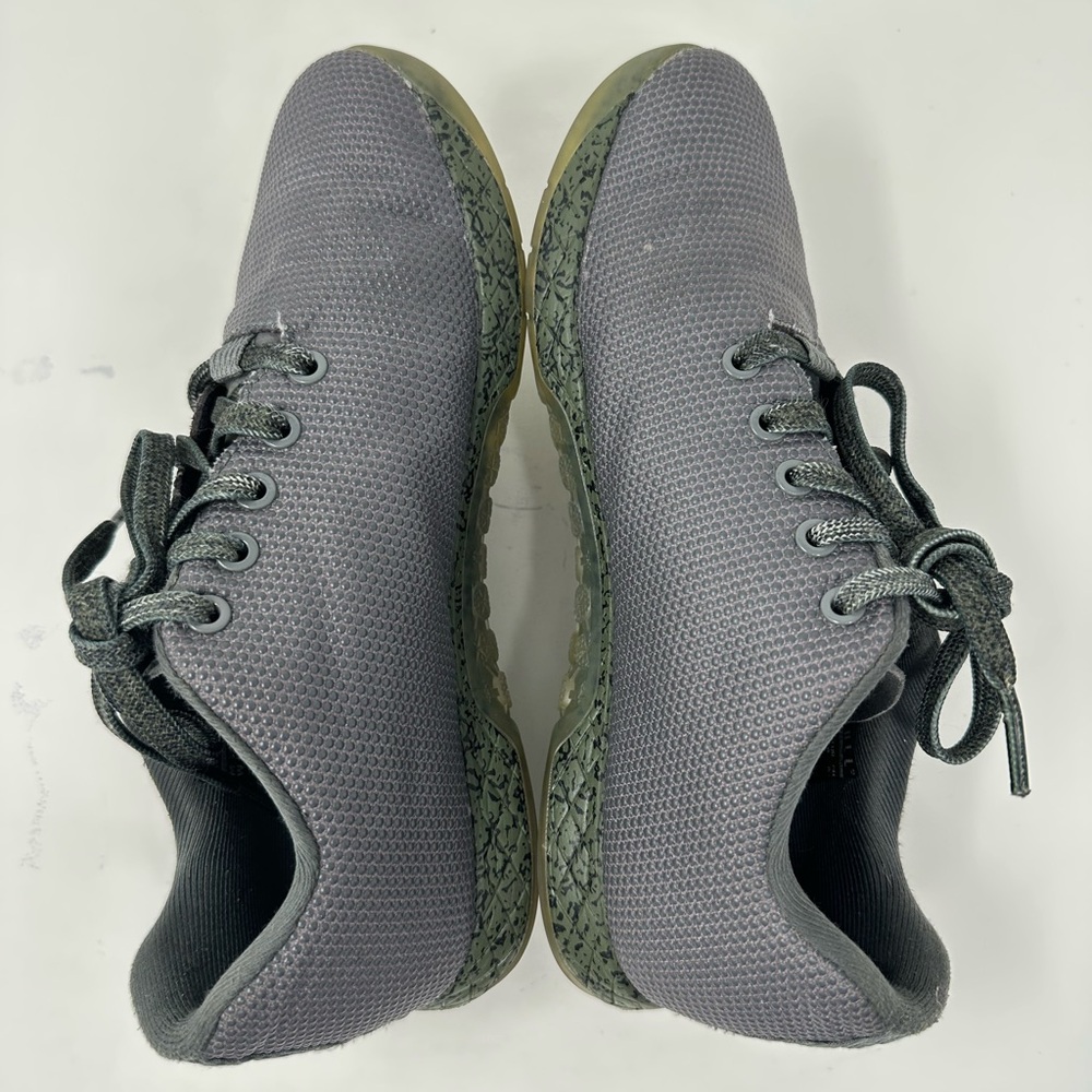 Nobull Superfabric Gray Shoes Unisex Workout Sneakers - Picture 3 of 15